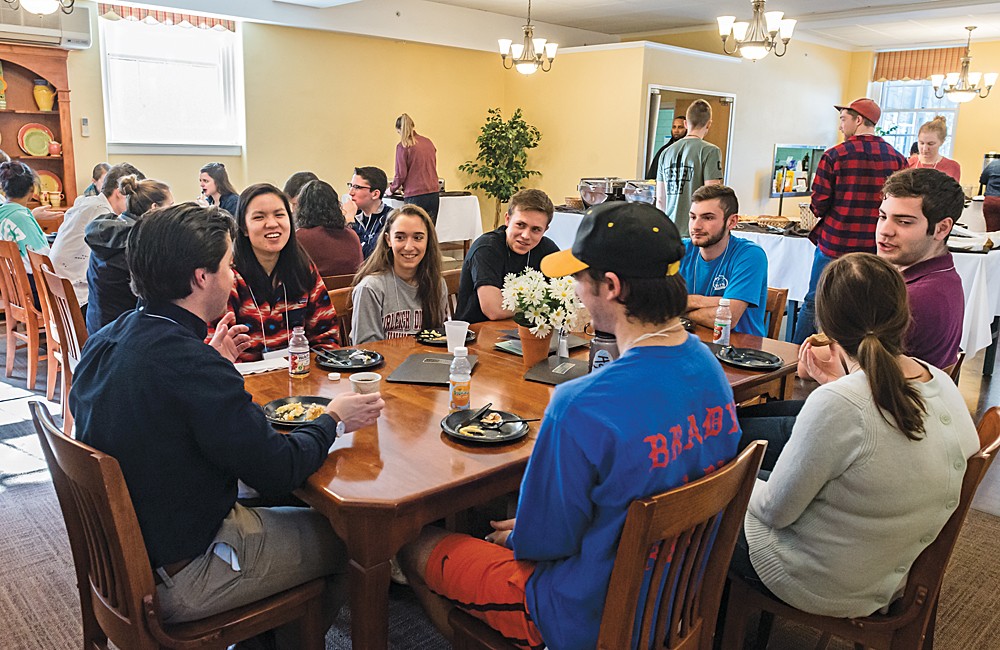 Becoming9_1000x800 Students at Sunday breakfast