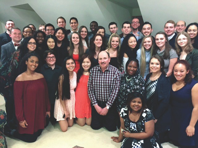 Gateway Scholars at annual dinner Gateway Scholars at annual dinner