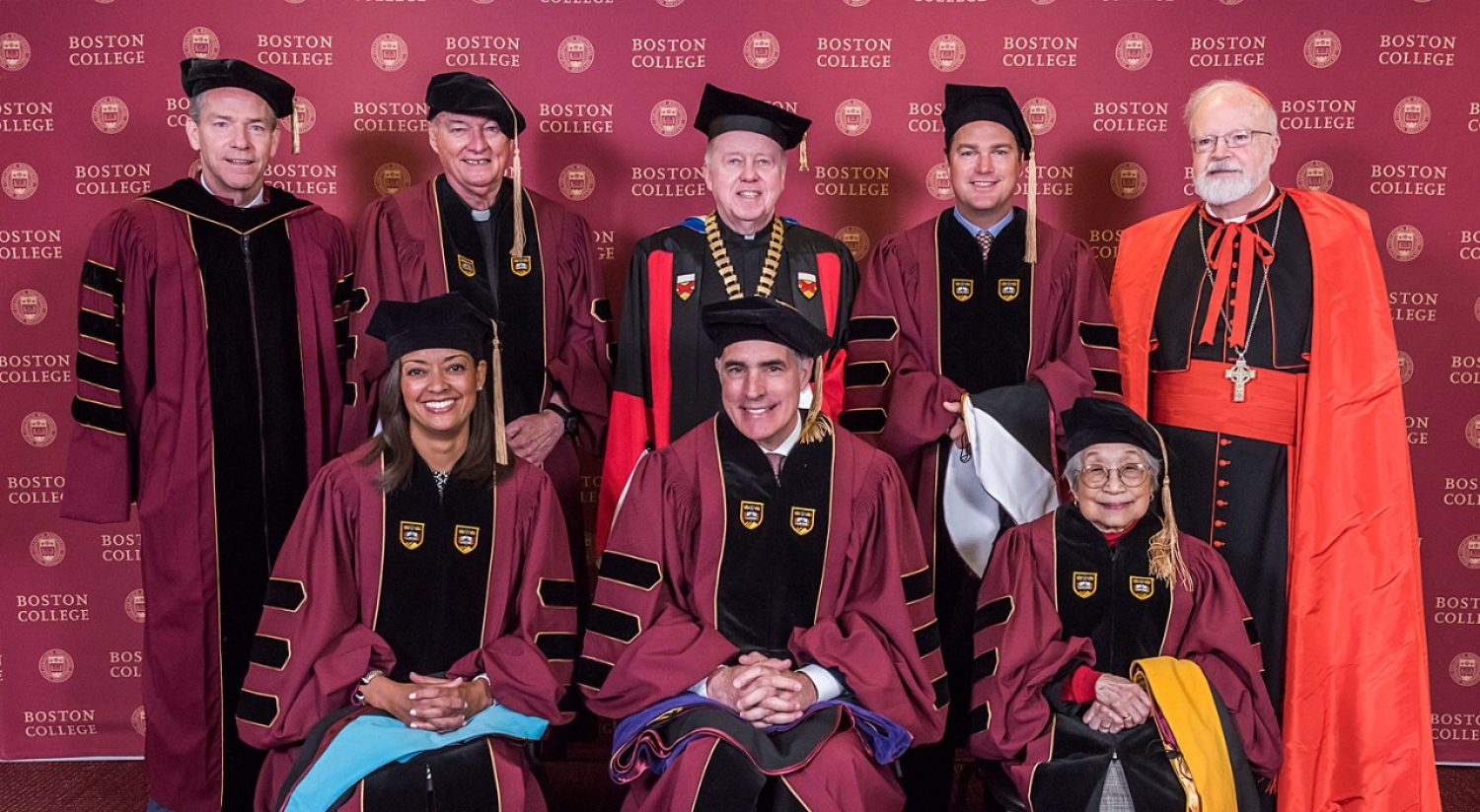 Boston College honorary degree recipients - Commencement 2017
