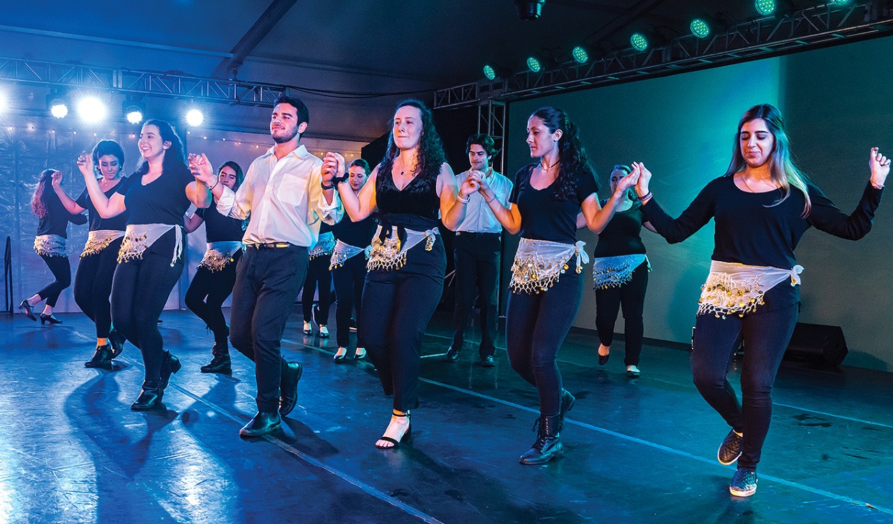 Hellenic Society dance performance