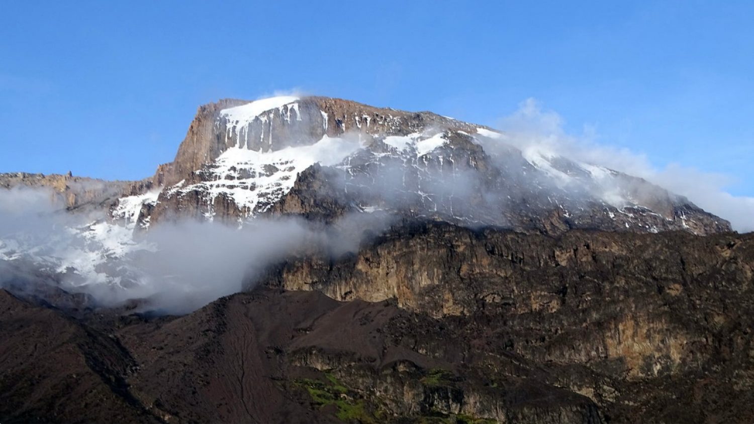 The view from Barranco Camp