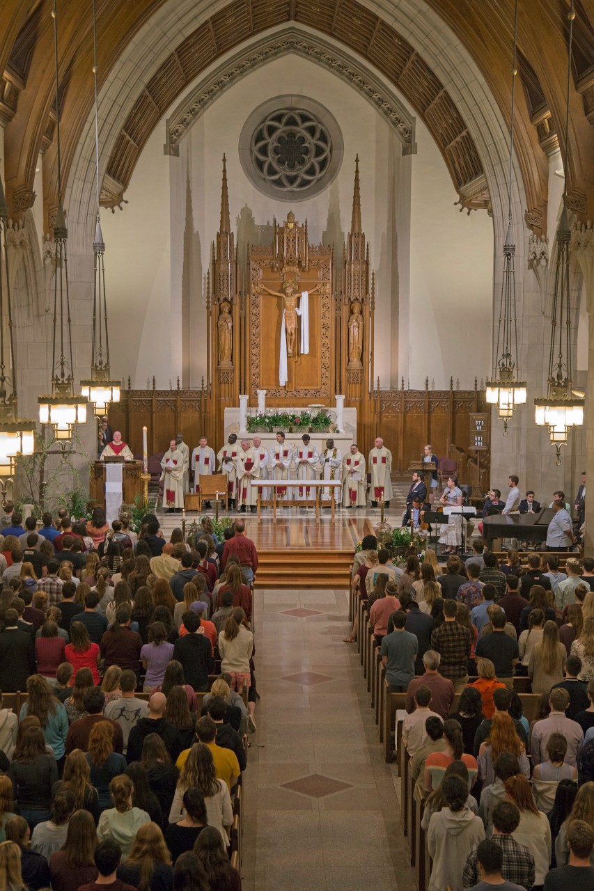 Mass of Gratitude in St. Ignatius Church