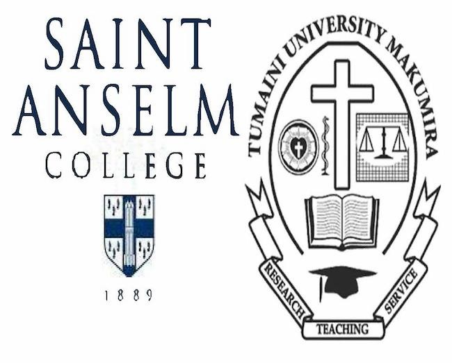 St. Anselm and Tumanini logos combined