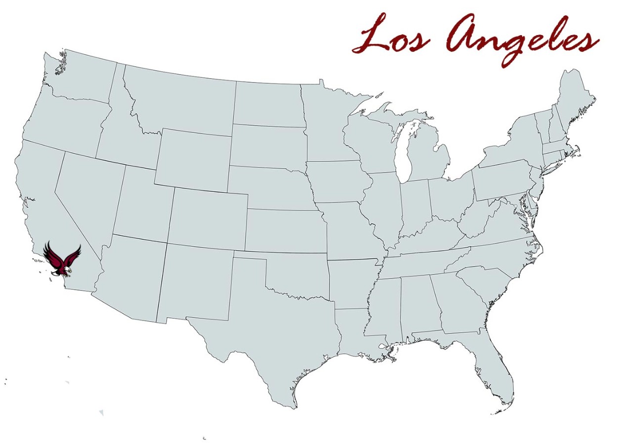 Los Angeles Map Marker