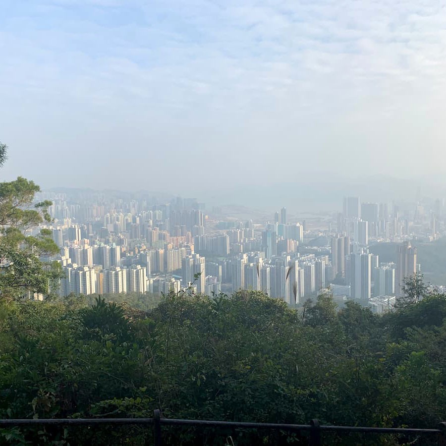 Amanda Brown '21 took this photo over Winter Break at Lion Rock hiking trail, which overlooks Hong Kong.