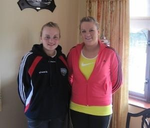 Maria and Niamh Reid just after their interview with the GAA Oral History Project on the 5th August 2010.