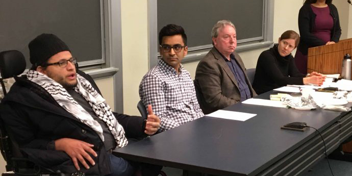 Students and Faculty on Immigration Ban Panel