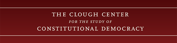 The Clough Center for the Study of Constitutional Democracy