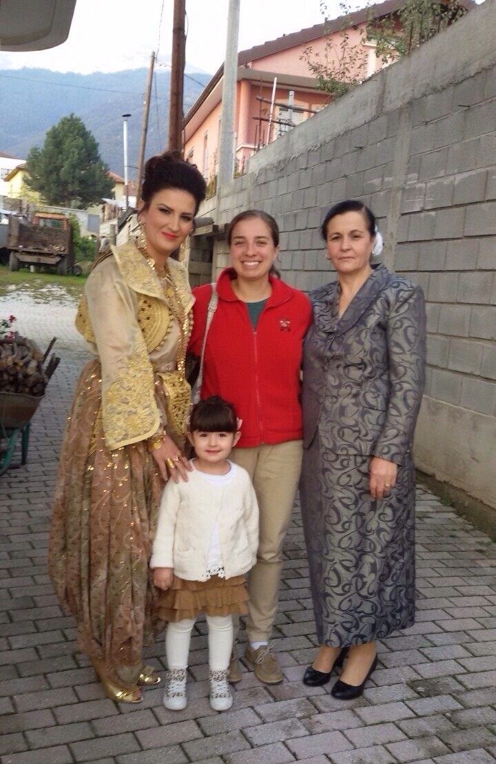Lynch School of Education alumna Claire Aloe '11, M.Ed.'12 serves as a secondary school English language resource teacher at her Peace Corps volunteer placement in Macedonia. Lynch School of Education alumna Claire Aloe '11, M.Ed.'12 serves as a secondary school English language resource teacher at her Peace Corps volunteer placement in Macedonia.