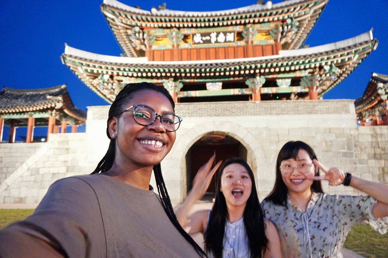 Kafilat Obasola '18, in Seoul, South Korea, in 2017 Kafilat Obasola '18, in Seoul, South Korea, in 2017