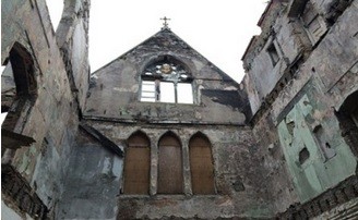gutted church