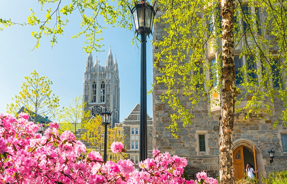 campus visit to boston college