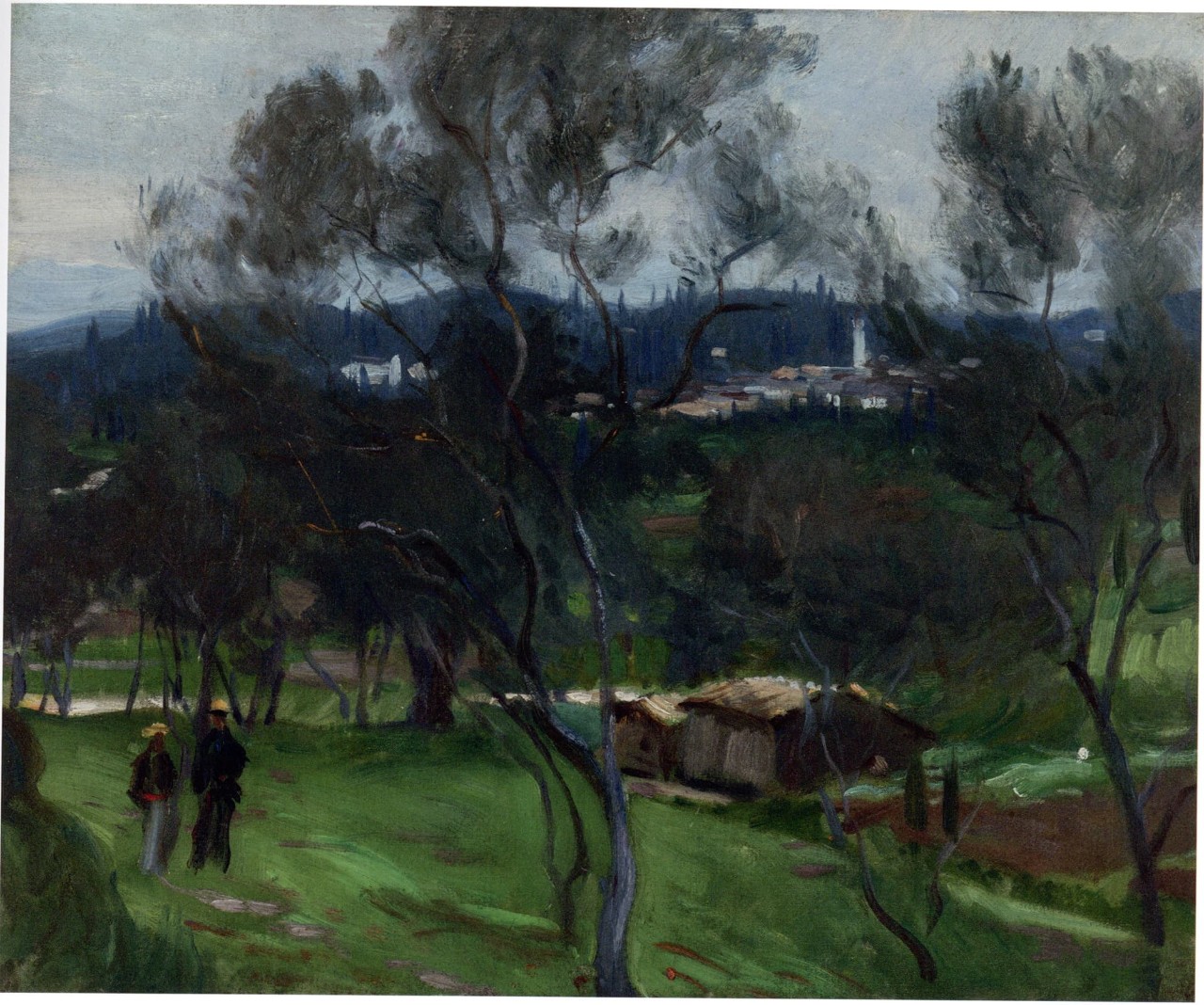 John Singer Sargent, 1865–1925, 'Olive Trees, Corfu,' 1909. Oil on canvas.