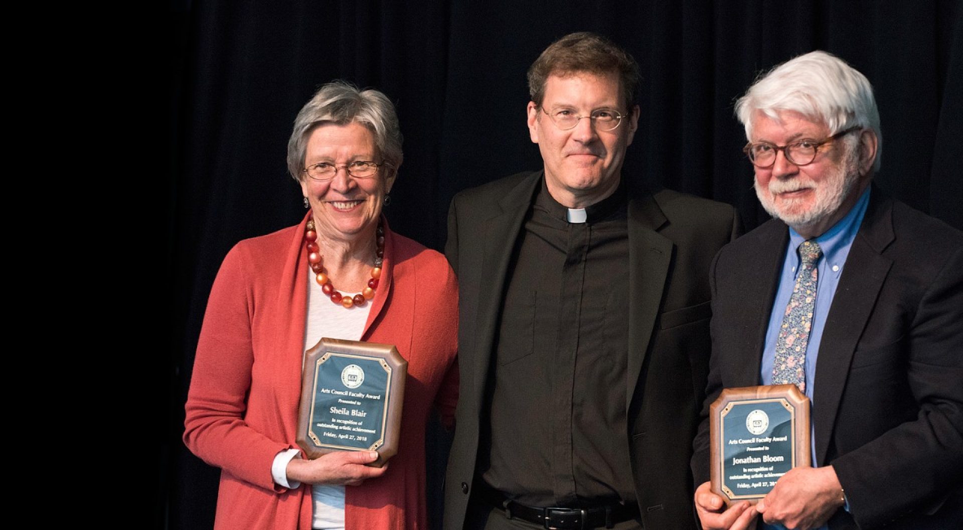 Sheila Blair, Greg Kalscheur SJ, Jonathan Bloom