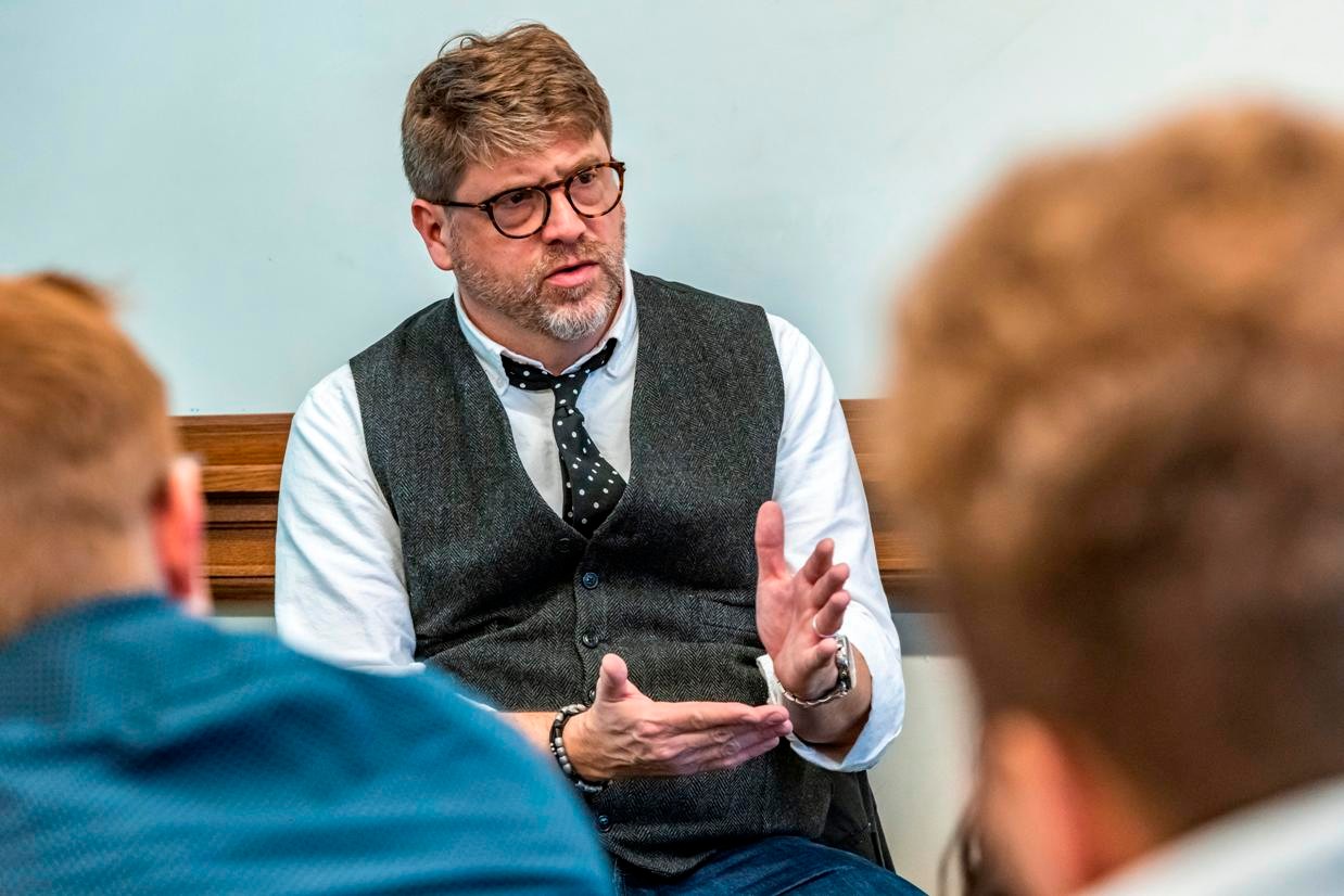 Luke Jorgensen, Courage to Know Class for Whole Person Brochure, Stokes Hall, 203 south. Luke Jorgensen