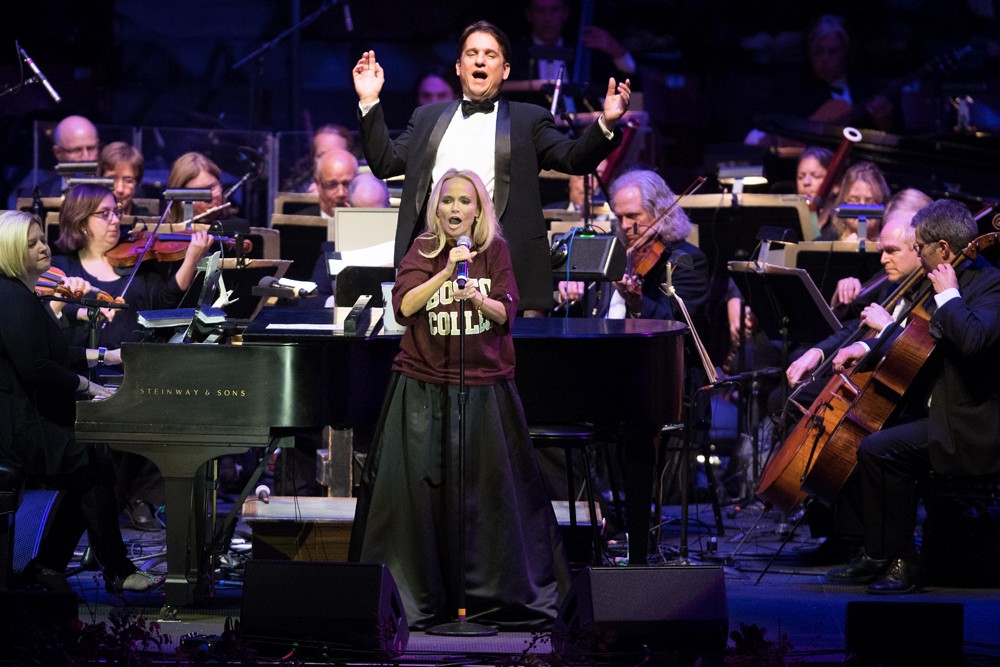 Keith Lockhart and the Boston Pops Esplanade Orchestra, with guest Kristin Chenoweth, at Pops on the Heights