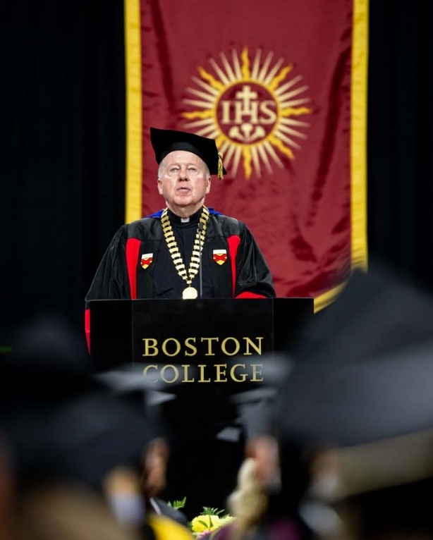 Boston College President William P. Leahy, S.J.