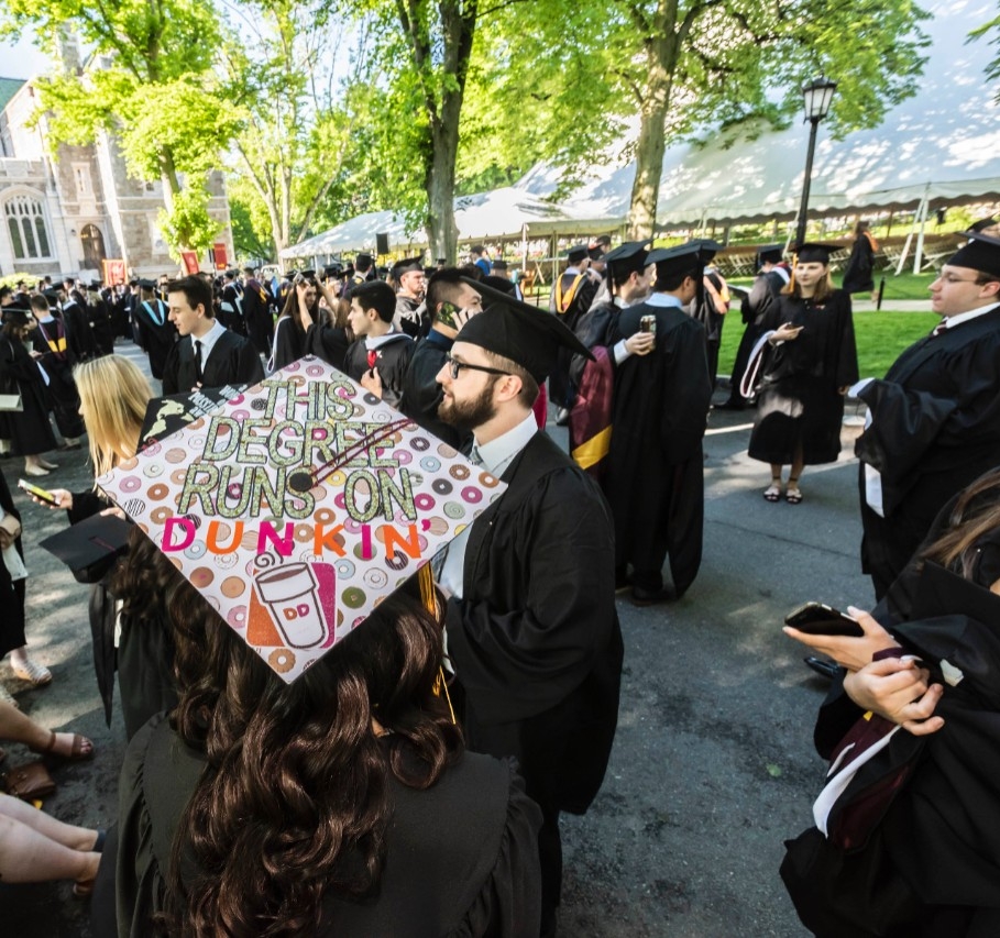 This degree runs on Dunkin