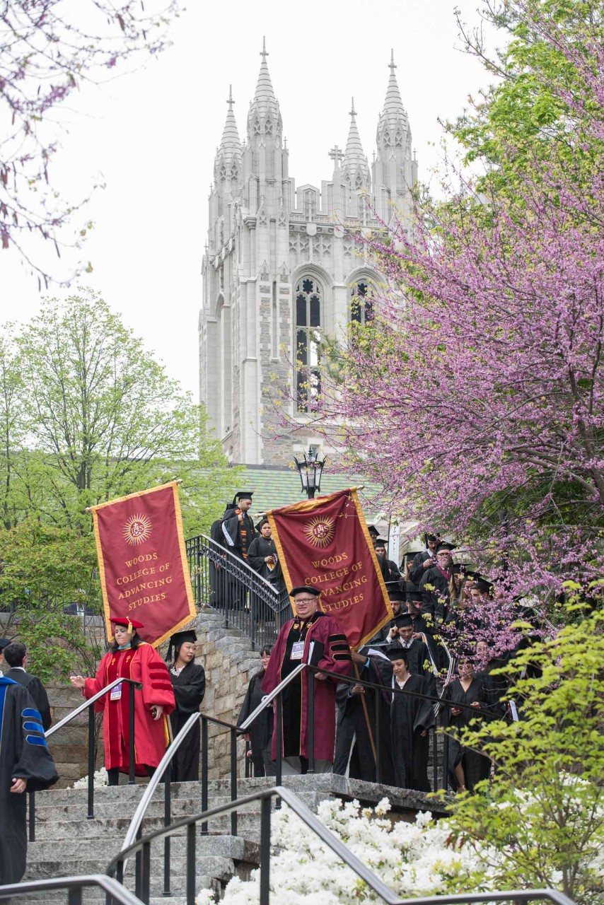 Procession at Commencement