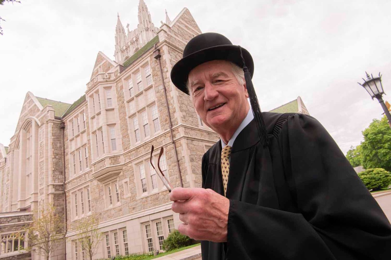 Commencement - Gasson Hall