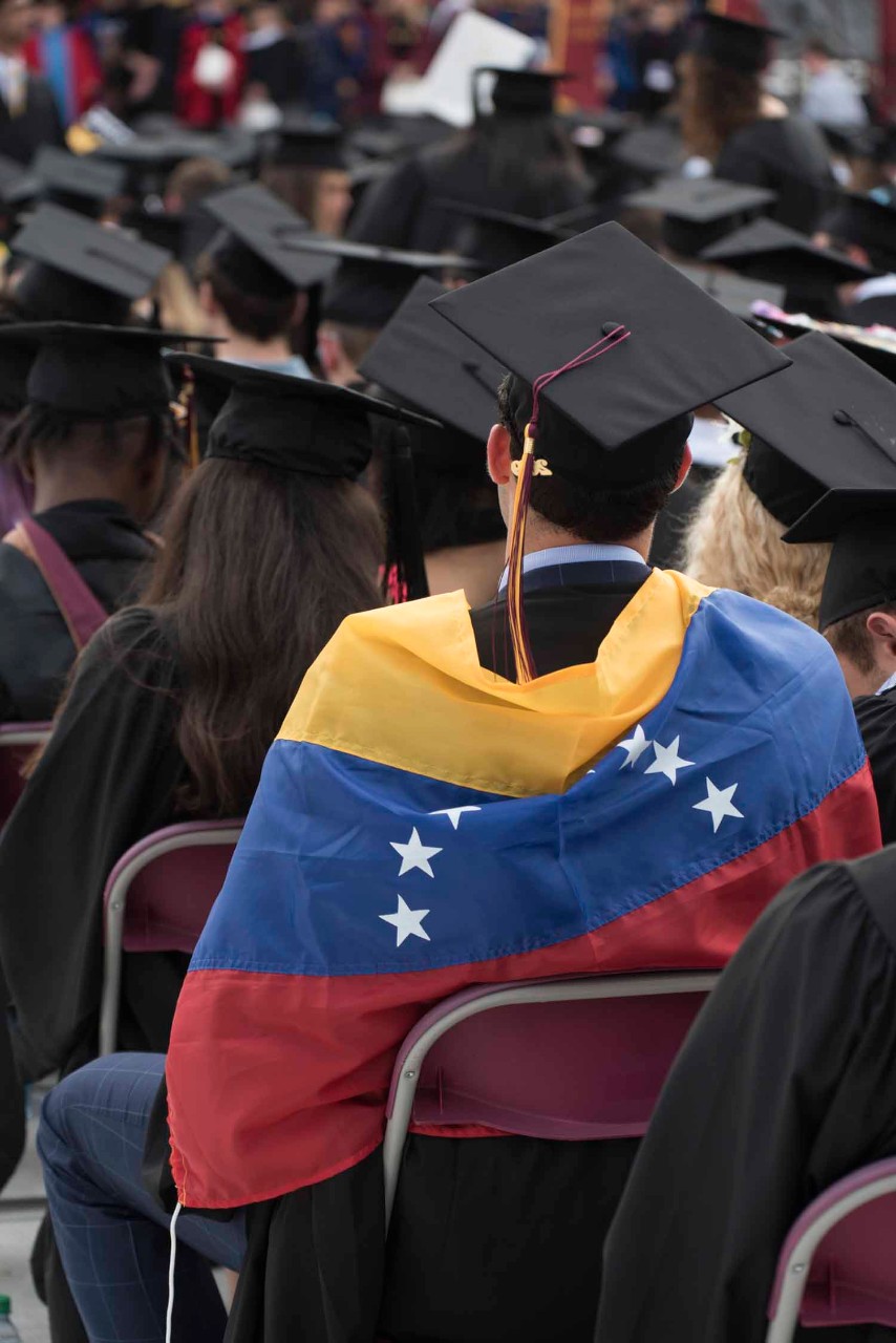 Graduate at Commencement