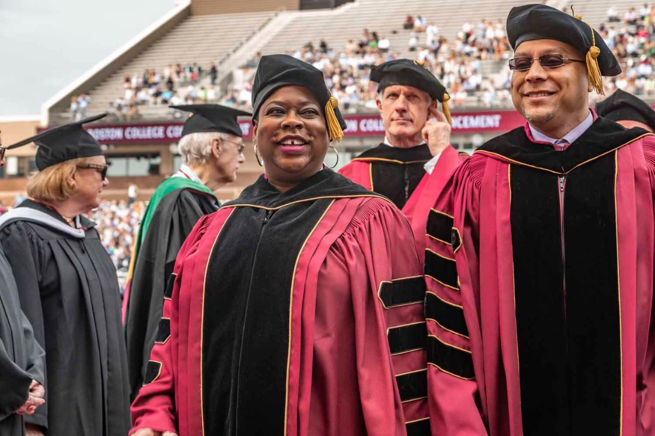 Commencement procession