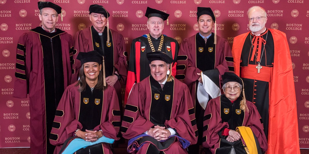 Boston College honorary degree recipients, 2017