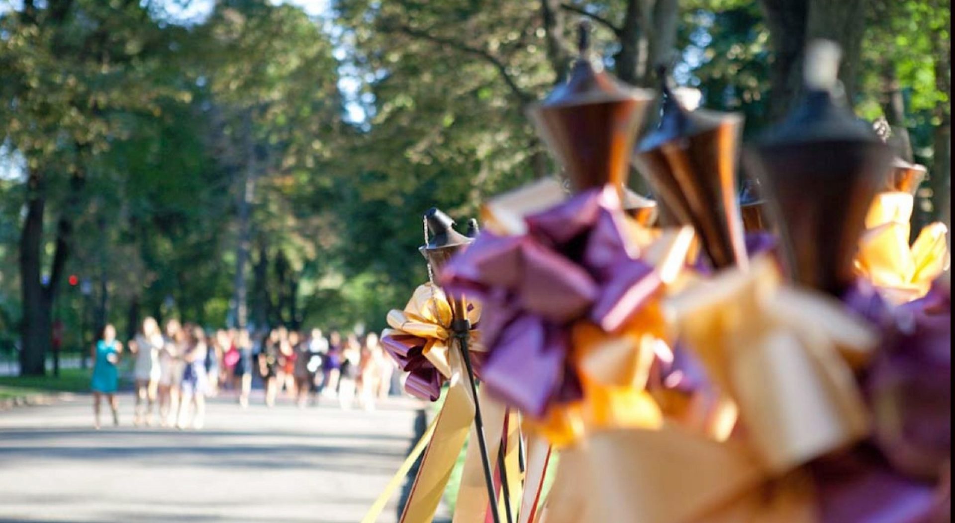 First Year Academic Convocation torchlit procession