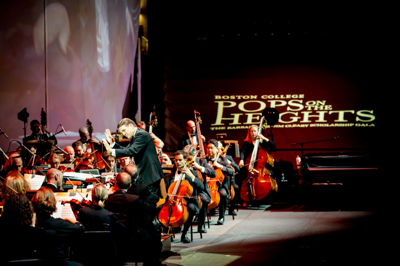 Keith Lockhart and the Boston Pops at BC Pops on the Heights