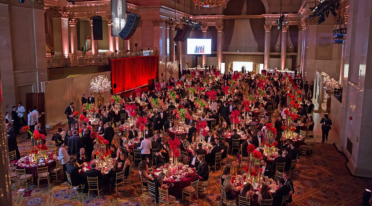 The Wall Street Council Tribute Dinner was held at Cipriani Wall Street in New York City