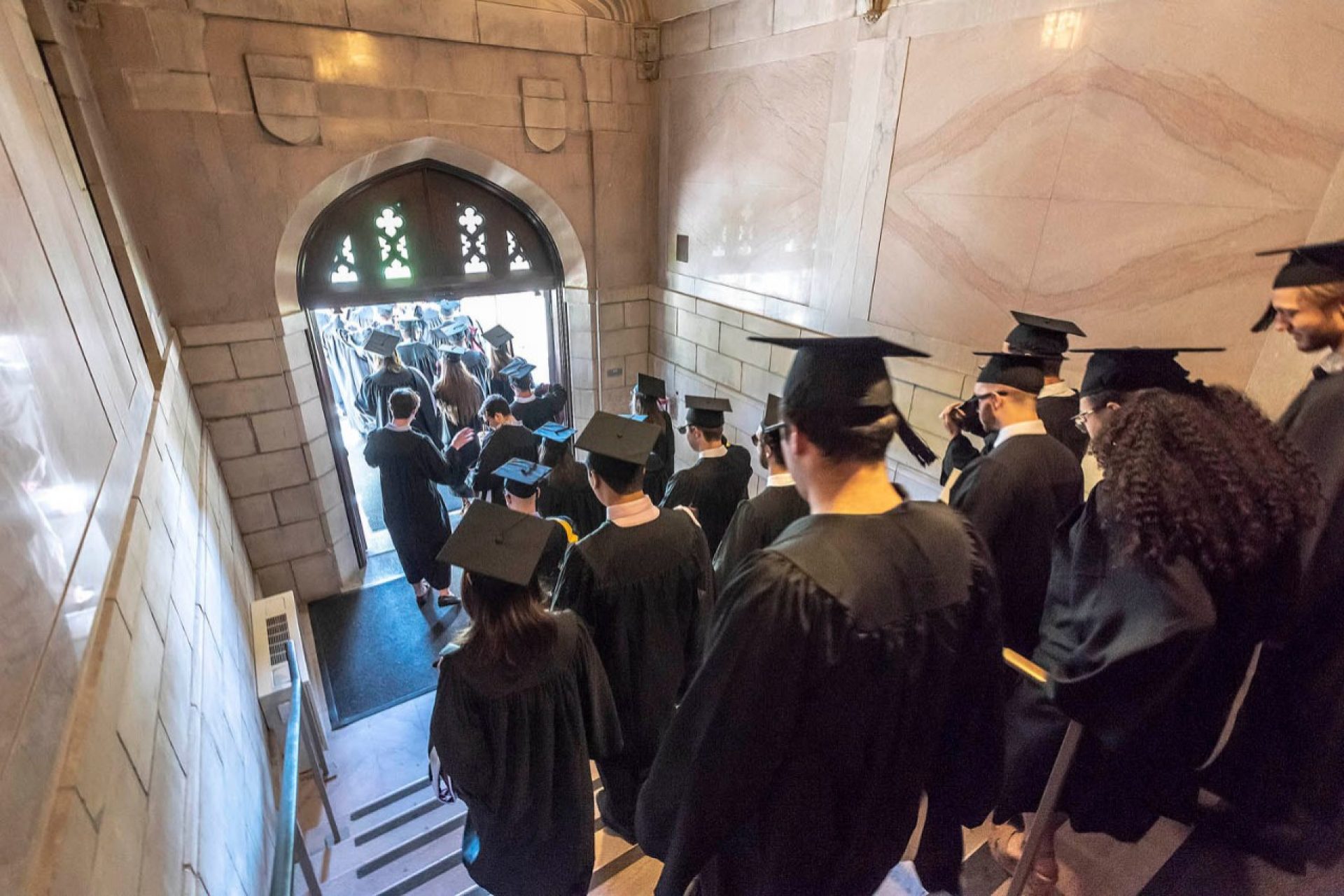 Commencement procession