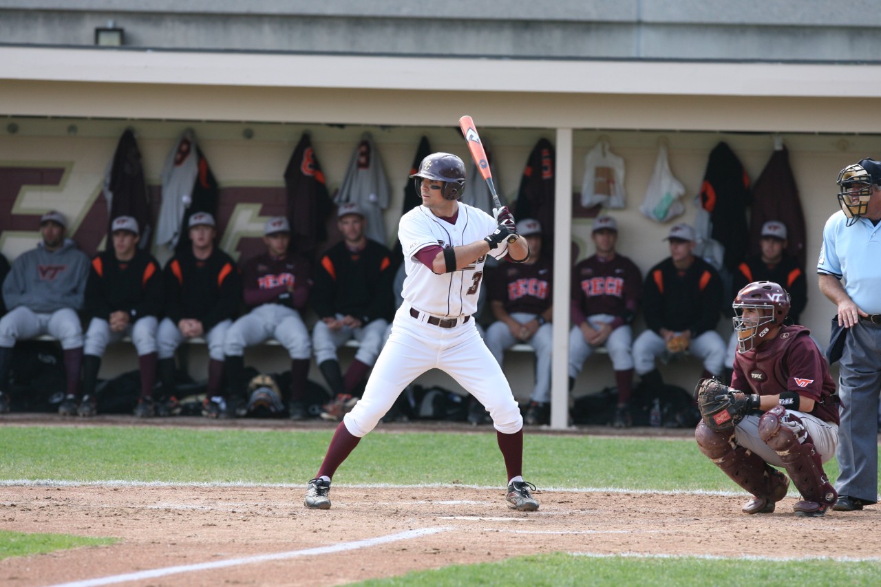 Pete Frates at bat