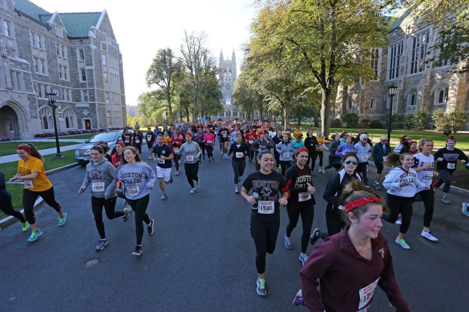 2016 Red Bandanna 5k racers