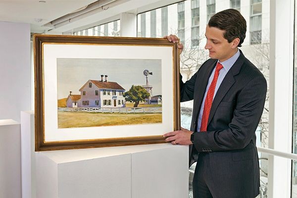 Sold-Hopper_600x400 Will Haydock with Edward Hopper painting