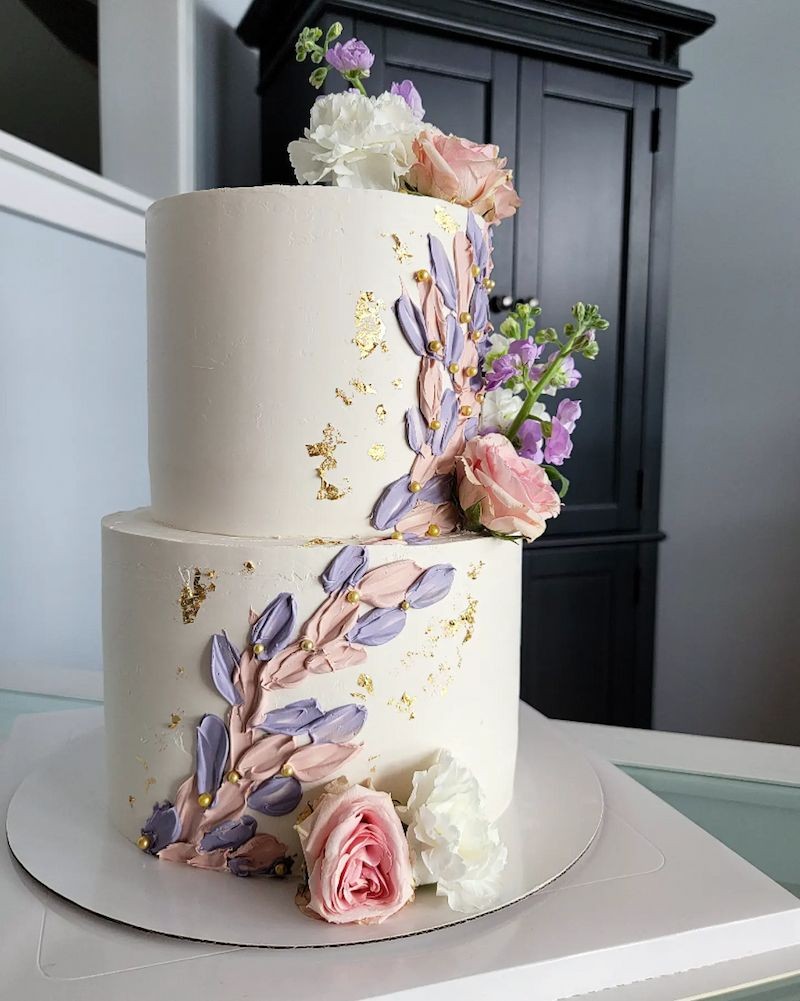 A wedding cake