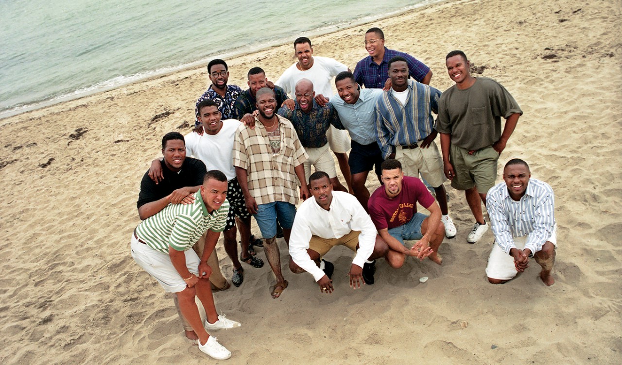 Reunion photo in Martha's Vineyard