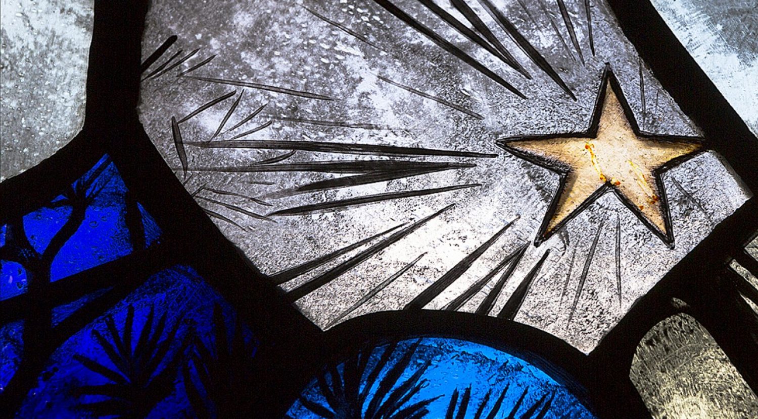 Star in stained glass