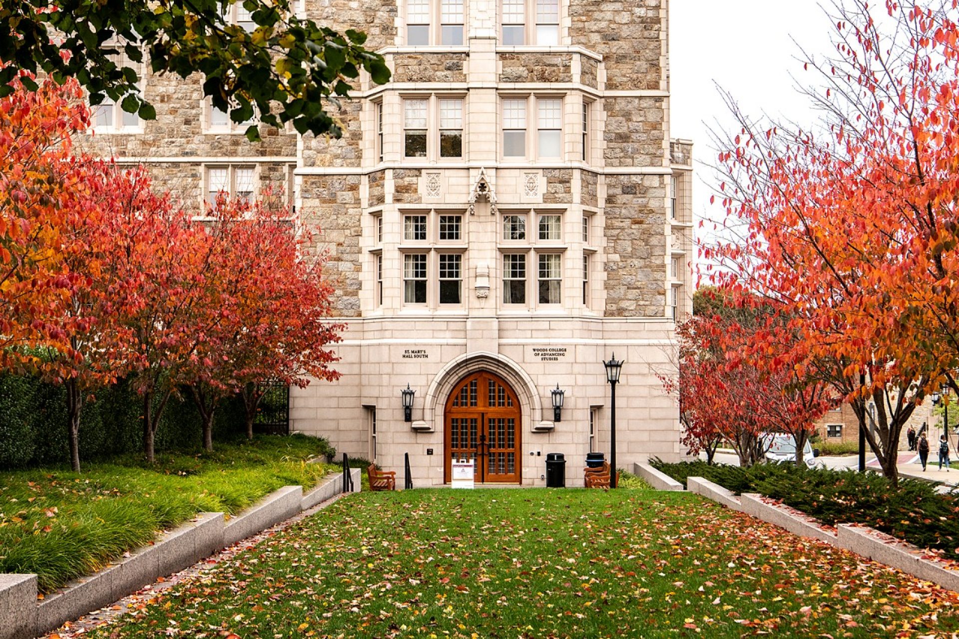 Woods College entrance