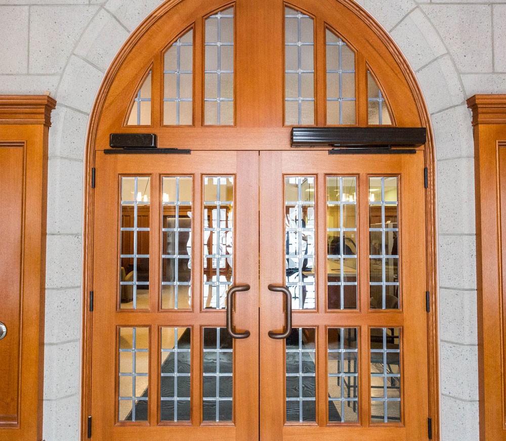 Entrance to the Woods College of Advancing Studies at Boston College