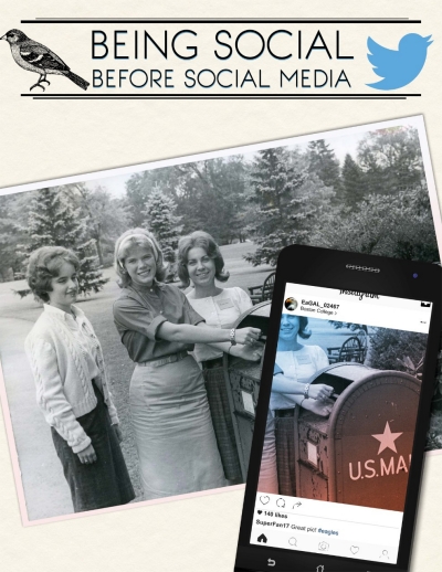 'Being Social Before Social Media' poster