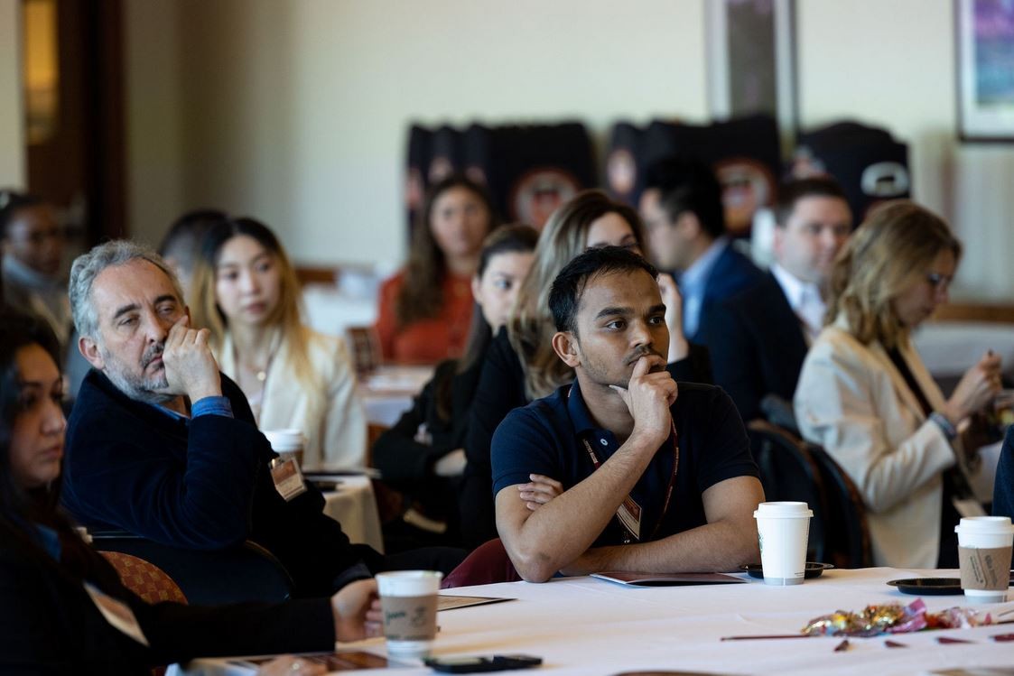 attendees at the symposium