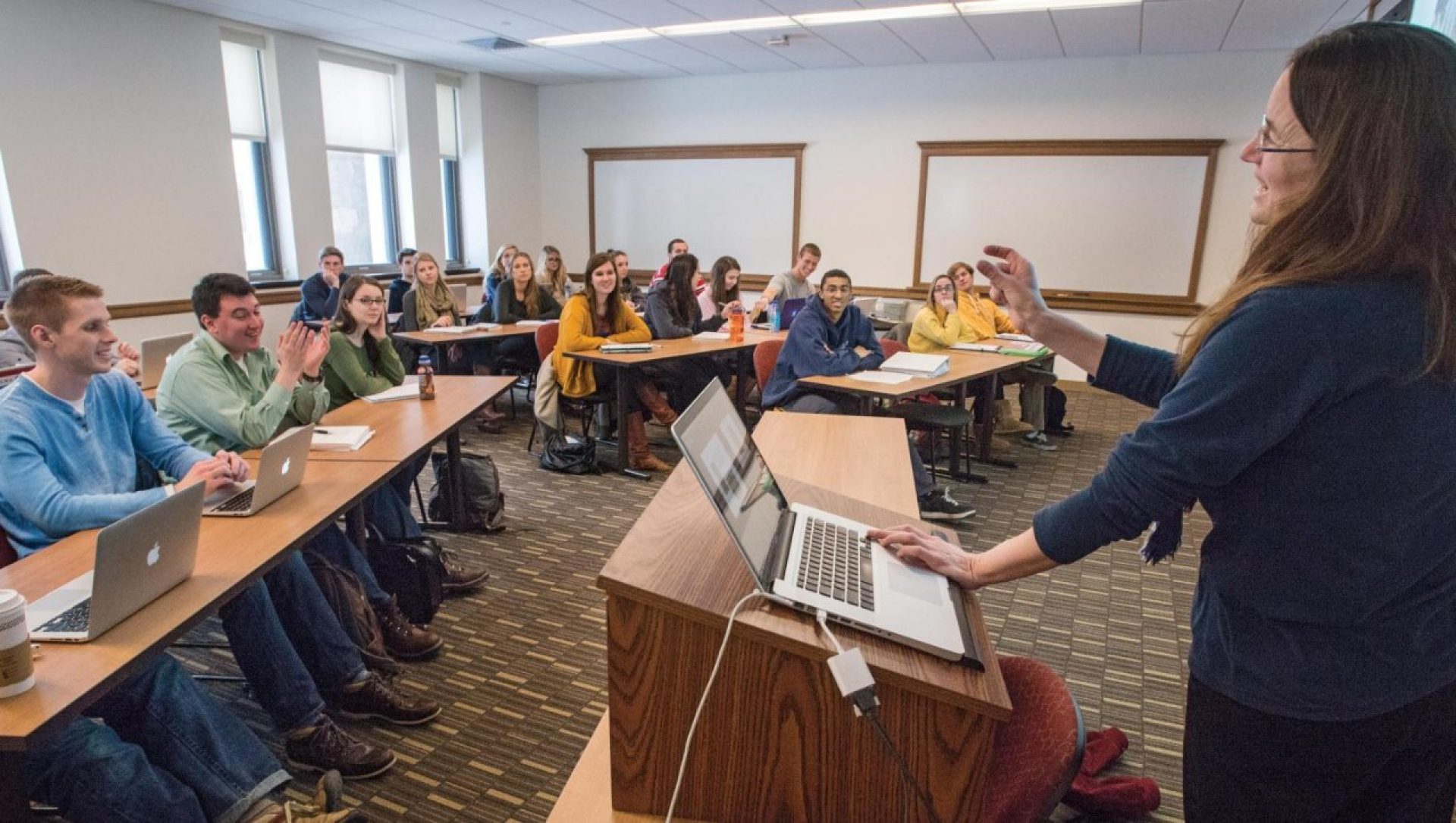 students in classroom