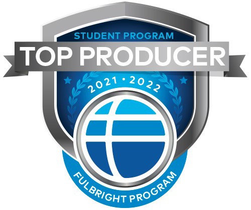 Fulbright top producer badge