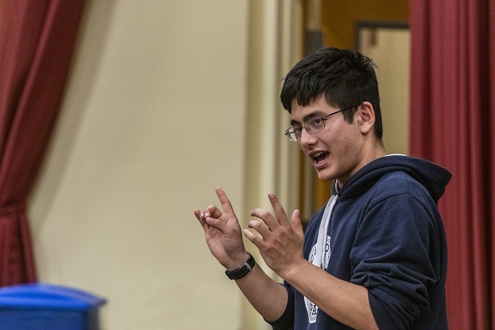 Maxwell Korman conducting