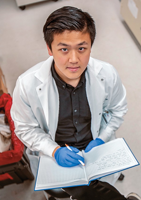 Fellowship-Yan-final_600x750 Yan with his lab notebook