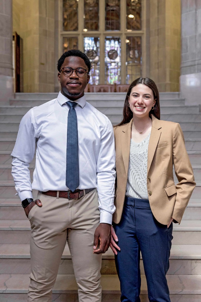 Lubens Benjamin and Julia Spagnola