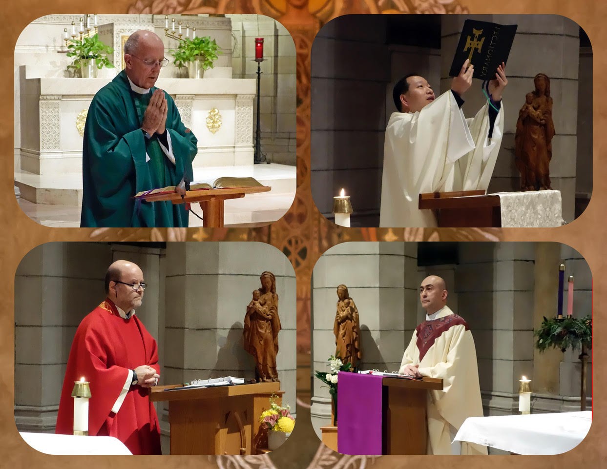 Four Jesuit Jubilarians
