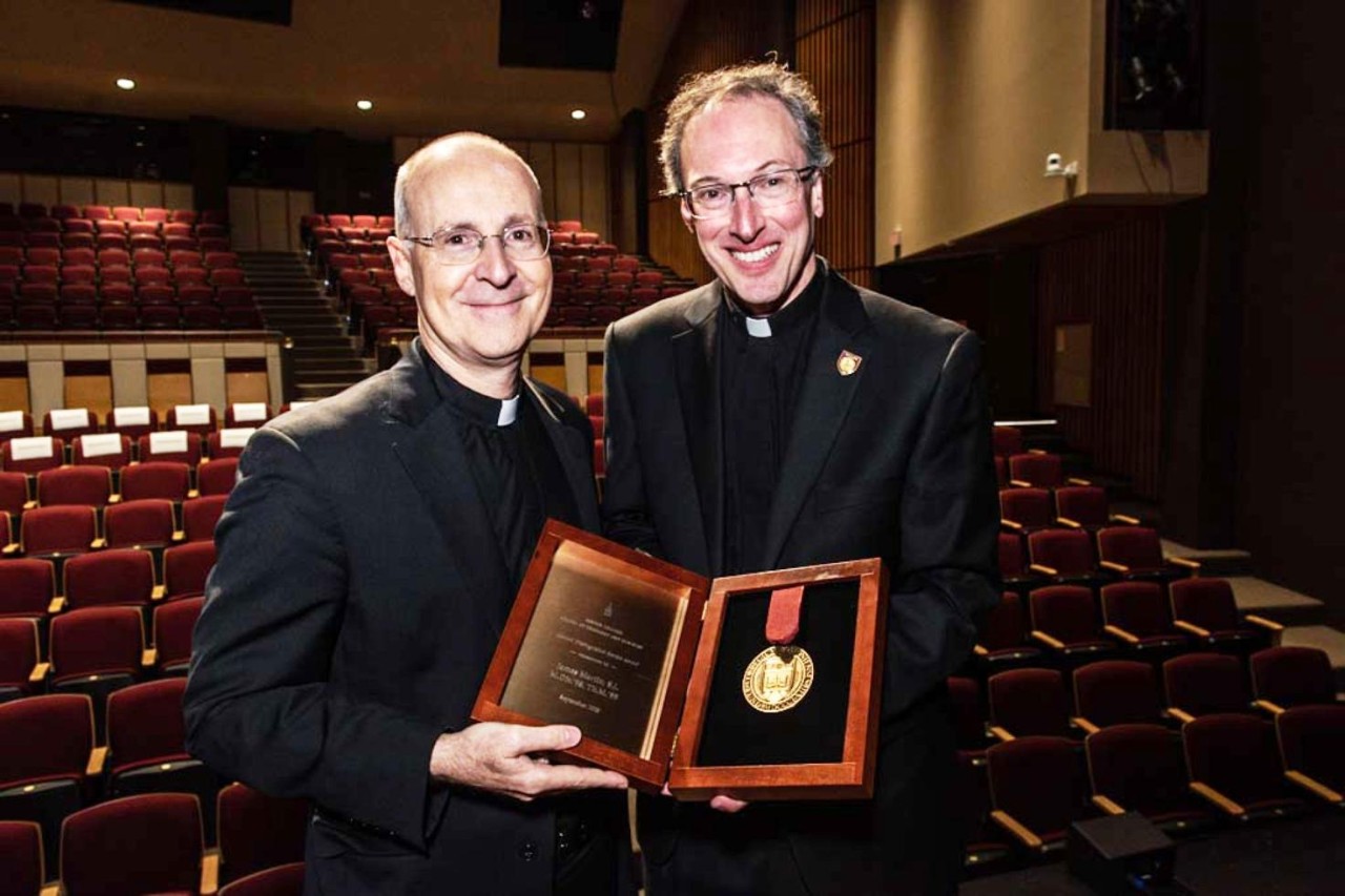 Fr. James Martin, S.J. and Fr. Thomas Stegman, S.J.