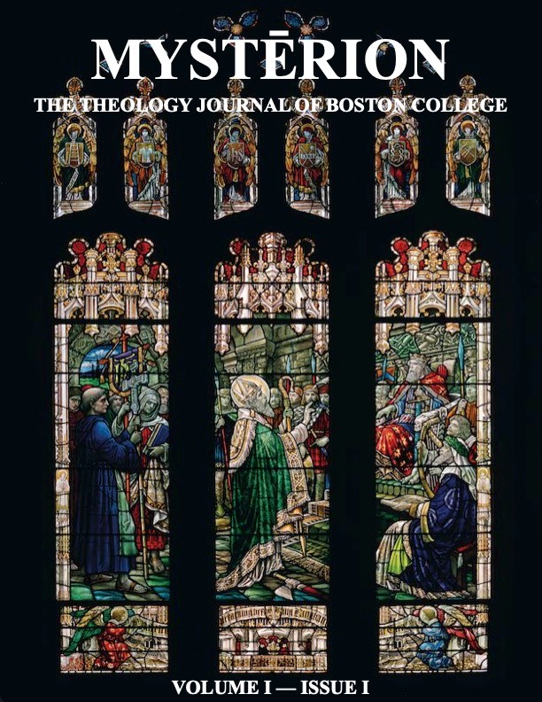 Mysterion journal cover