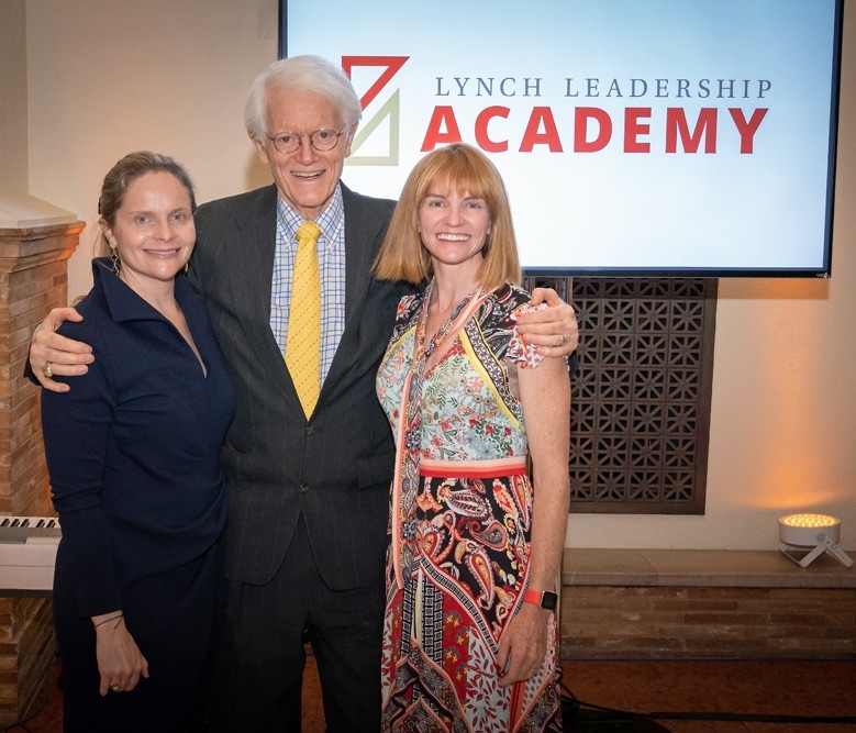 Peter Lynch and his daughters